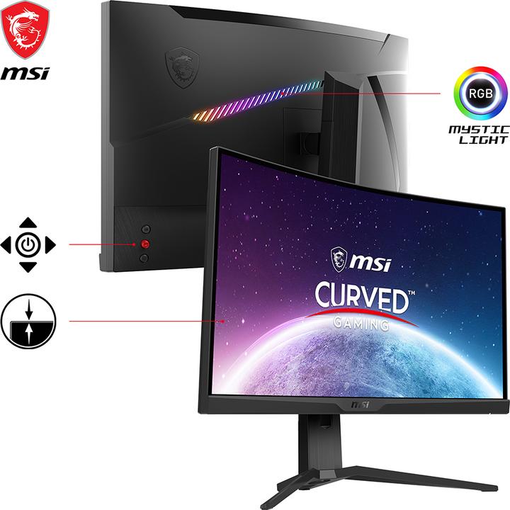 Produktbild MSI MAG 275CQRXFDE (2560 x 1440 Pixel, 27")
