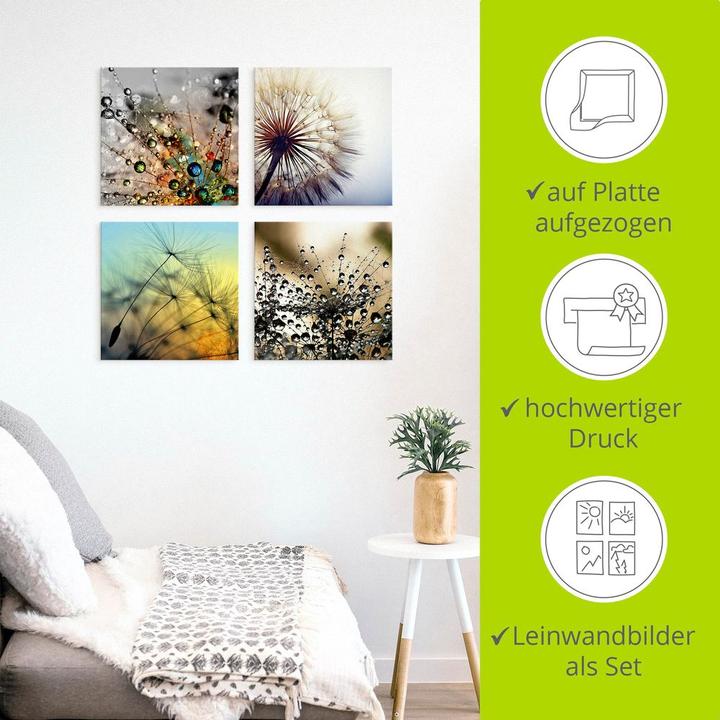 Produktbild Artland Pusteblume,Nahaufnahme Löwenzahn J4XD (30 x 30 cm)
