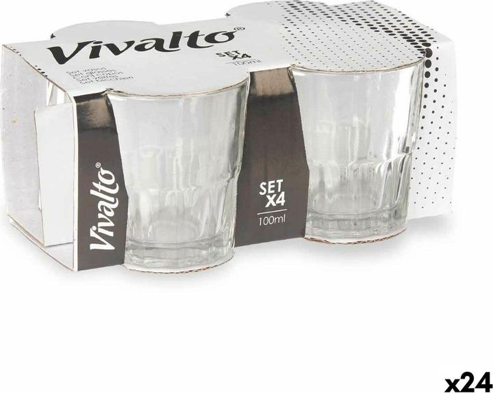 Immagine prodotto Vivalto Bicchiere da caffè 100 ml (24 pezzi) (0.10 l, 24 x)