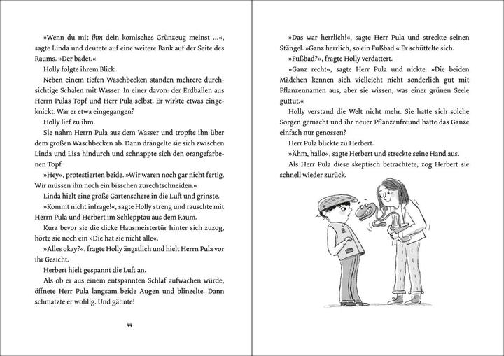 Actual product image Holly, Herbert und die Fleischfresserpflanze (Maja Konrad, Tine Schulz, German)