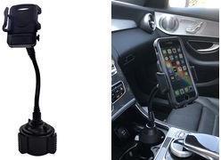 Produktbild IWH Getränkehalter Handy-Kfz-Halterung 360° drehbar