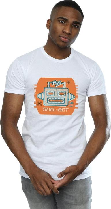 Actual product image Dam Mens Shel-Bot Icon T-Shirt (4XL)