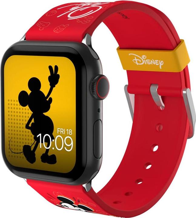 Actual product image Moby Fox Disney bracelet pour smartwatch Mickey Mouse Vintage Icon (Stainless steel, Silicone)