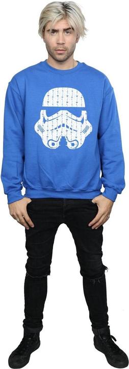 Produktbild Star Wars Christmas Stormtrooper Helmet Sweatshirt (XL)