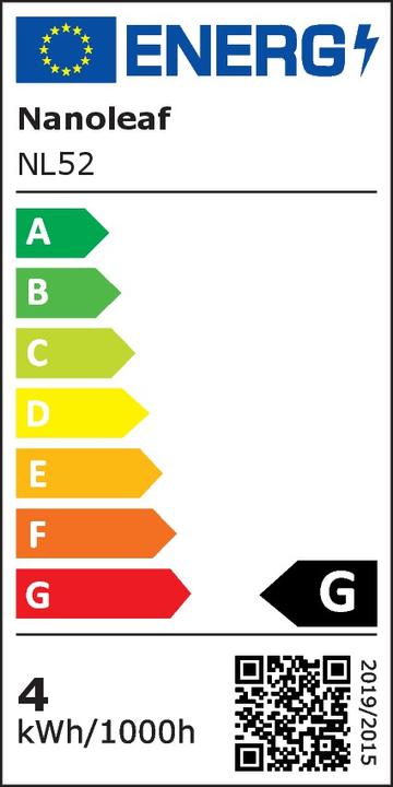 Energie-Label Nanoleaf Wood (22 lm)