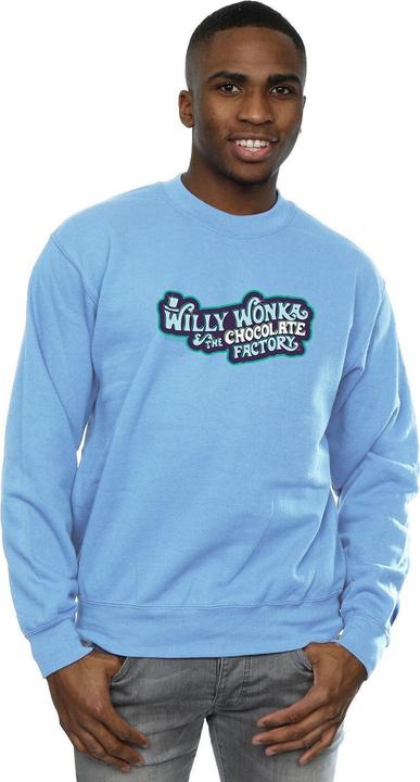 Produktbild Willy Wonka & the Chocolate Factory Chocolate Factory Logo Sweatshirt (M)