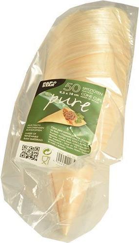 Actual product image Papstar Fingerfood tip bag pure (50 x)