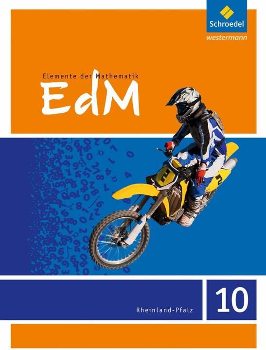 Produktbild Elemente der Mathematik 10. Schülerband. Sekundarstufe 1. Rheinland-Pfalz (Deutsch, Friedrich Suhr, Werner Ladenthin, Matthias Lösche, 2016)