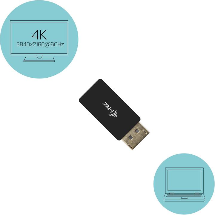 Produktbild i-tec DisplayPort zu (HDMI, 5 cm)