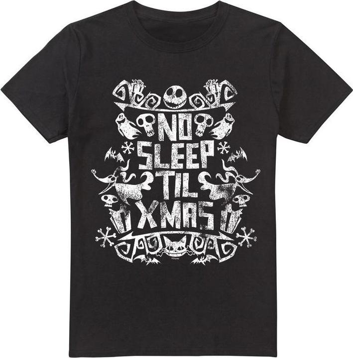 The Nightmare Before Christmas No Sleep Till Xmas TShirt (S)