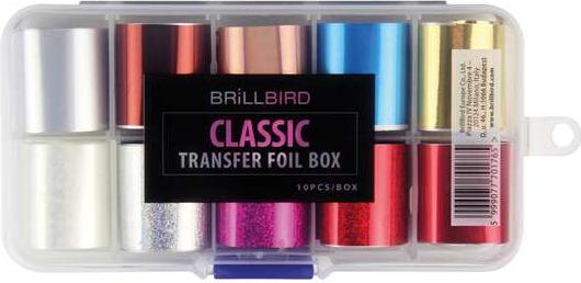 Produktbild BrillBird Transferfolie Box - Classic (Nagellacktrockner)