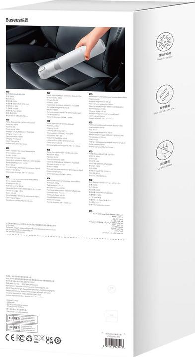 Image du produit Baseus A3lite Car Vacuum Cleaner blanc