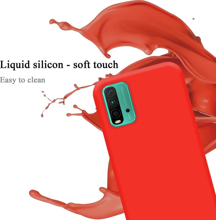 Productafbeelding Cadorabo TPU Vloeibaar Silicone Hoesje (Xiaomi Poco M3, Xiaomi Redmi 9T)