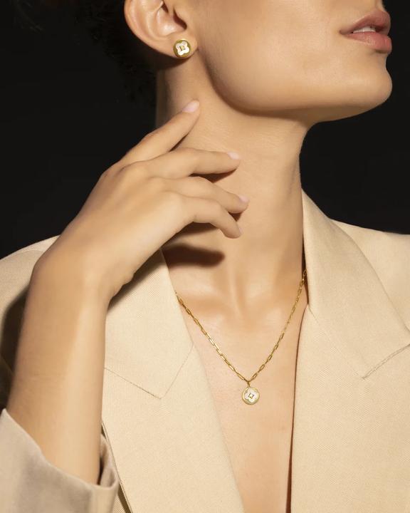 Image du produit Charles Garnier Collier LÉGENDE petit Trèfle Nacre -Nacre & Argent 925 (Argent 925)