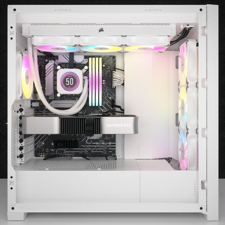 Actual product image Corsair CPC iCUE H150i ELITE LCD XT White