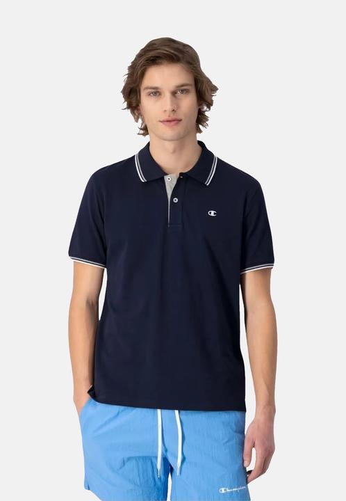 Produktbild Champion Shirt Kurzarm Poloshirt mit Kragen und Knopfleiste in Regular-fit (M)