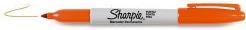Actual product image Sharpie Marker bullet tip fine in box (Orange, 12 x)