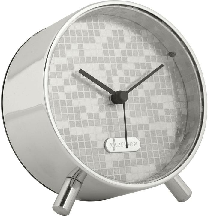 Produktbild Karlsson Klassischer Wecker Disco Bling Bling 11 cm, Silber
