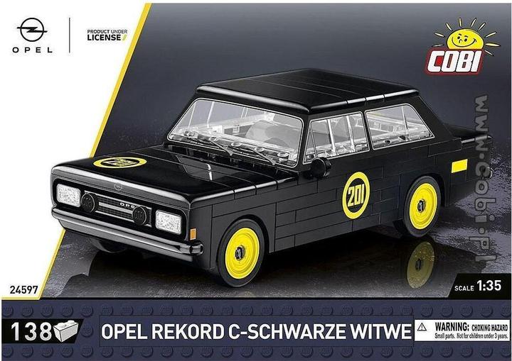 Produktbild Magni Cobi Opel Rekord schwarze Witwe Cobi