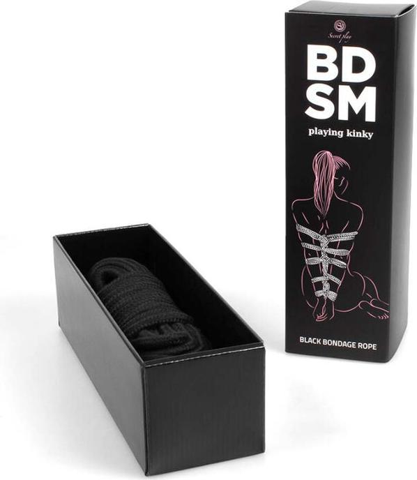Image du produit Secret play Secretlay Corde De Bondage Noire? Collection Bdsm