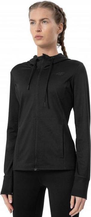 Produktbild 4F Thermoaktives Damen-Sweatshirt F113 tiefschwarz 4FAW23USEAF113 20S XS/S (XS)