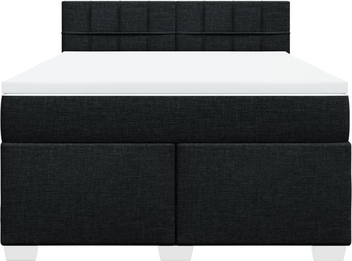 Image du produit VidaXL Bo x lit de saut avec matelas 160 x 200 cm Tissu (160 x 200 cm)