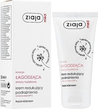 Produktbild Ziaja Med Acne Treatment Soothing SPF6 Day Cream - Day cream for problematic skin (50 ml, Tagescreme, Bis SPF 10)