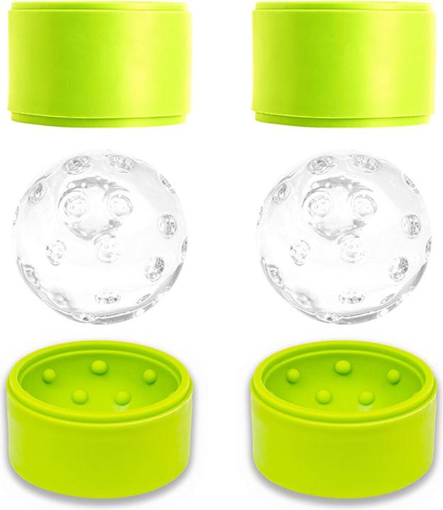 Actual product image Kikkerland Pickleball Ice Ball Molds