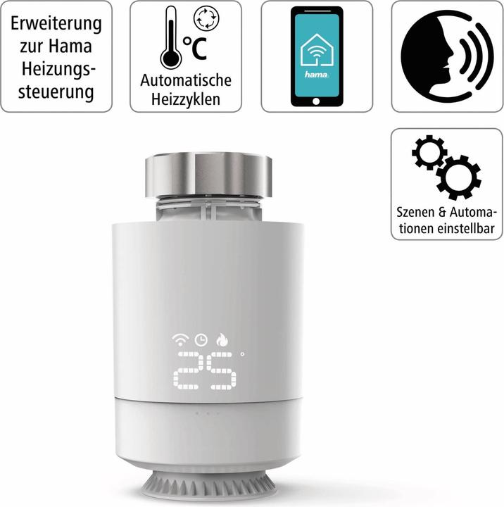 Produktbild Hama Smart Heizkörperthermostat