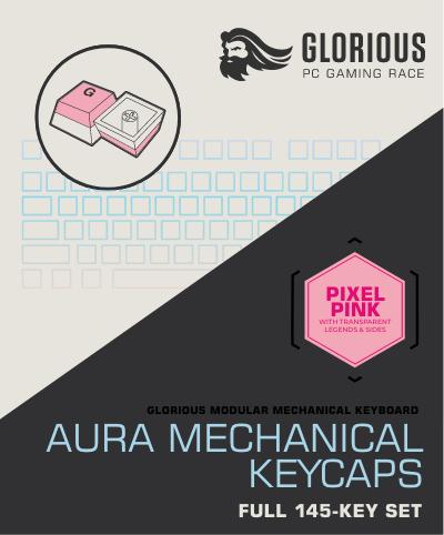 Image du produit Glorious PC Gaming Race Aura Keycaps V2