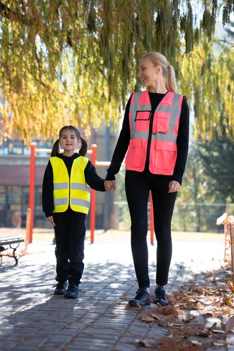 Actual product image Korntex Children's safety waistcoat with zipper (XS)