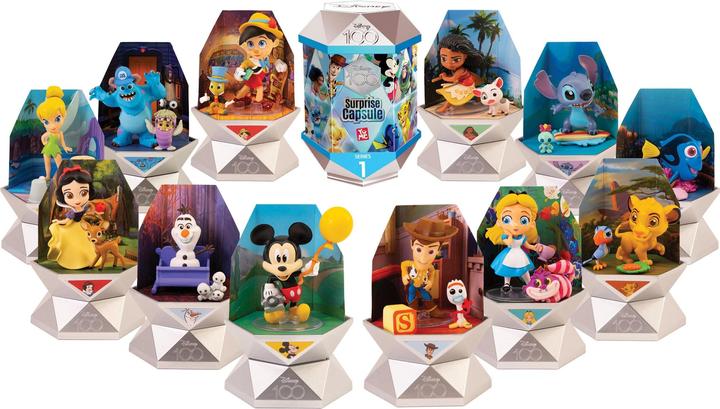 Produktbild YuMe Figur Disney 100 Suprise Capsules Series 1 assortiert