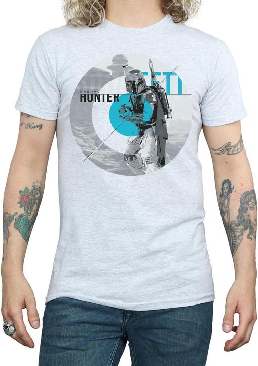 Produktbild Star Wars Boba Fett Bounty Hunter Circle TShirt (S)