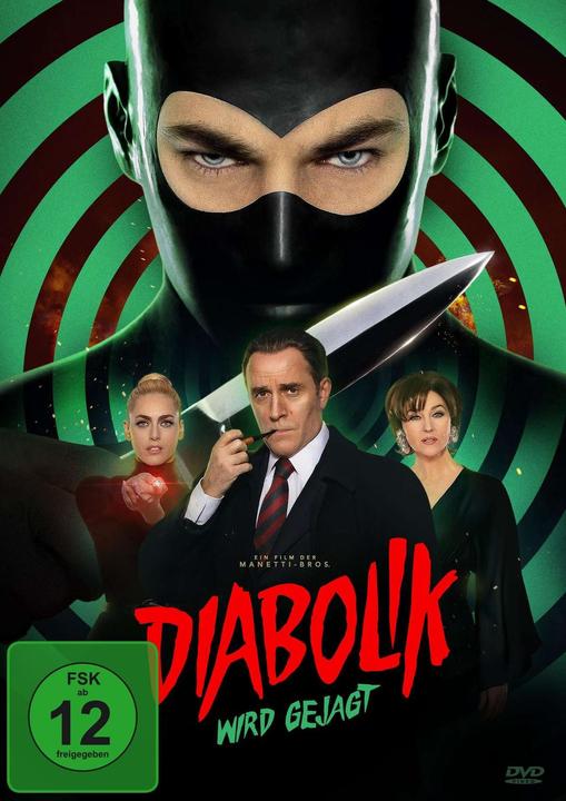 Immagine prodotto Plaion Diabolik è braccato (DVD, 20231123, Tedesco, Italiano)