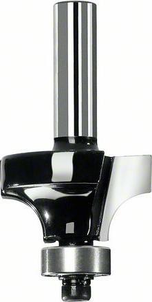 Bosch Professional Zubehör Abrundfräser, 6 mm, R1 12,7 mm, D 38,1 mm, L 18,6 mm, G 60 mm