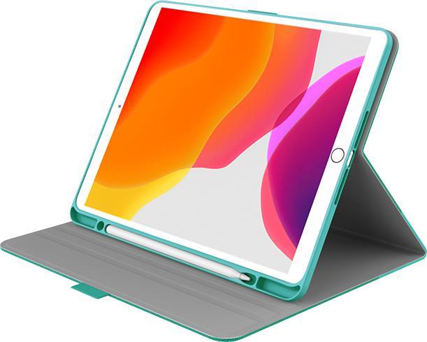 Produktbild Cygnett TekView Slim Case for iPad 10.2" (2019) devices with Apple Pencil holder - Jade/Green (iPad 10.2)