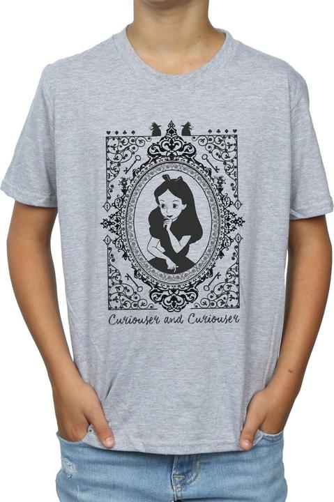 Actual product image Disney Boys Alice In Wonderland Frame T-Shirt (140, 146)