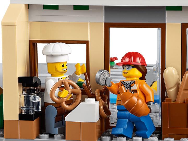 Immagine prodotto LEGO Strada commerciale della città con negozi 60306 (60306, LEGO City)