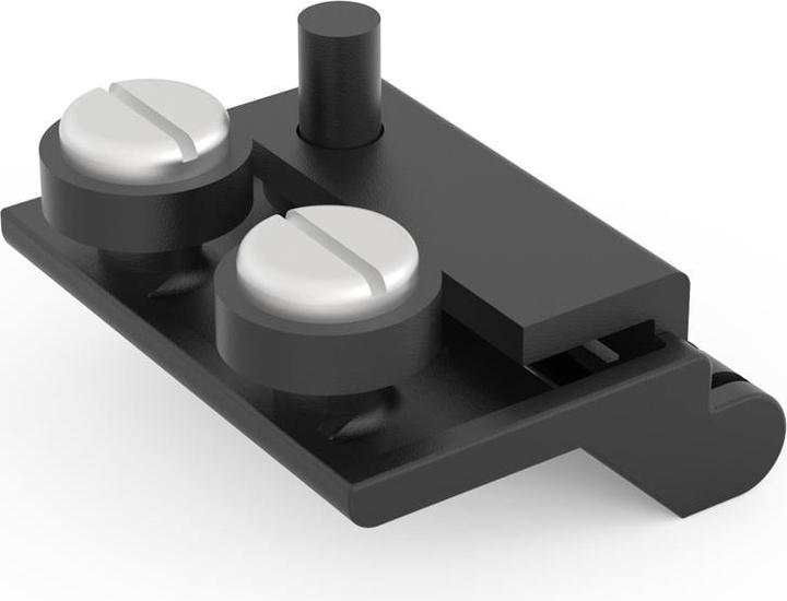 Schroff Cerniera per pannello frontale incernierato - SET DI CERNIERE PER PANNELLO FRONTALE INCernierato