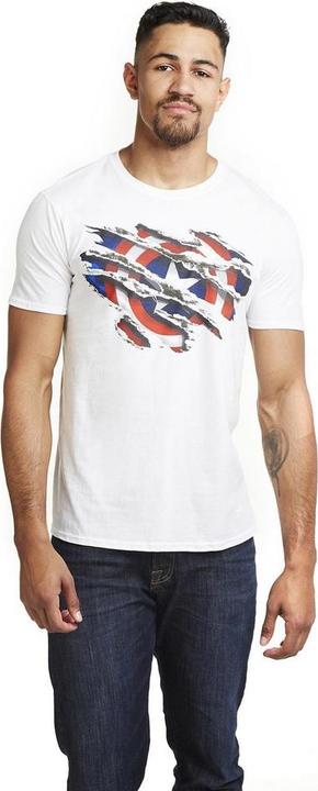 Image du produit Captain America T-shirt logo garçon (140)