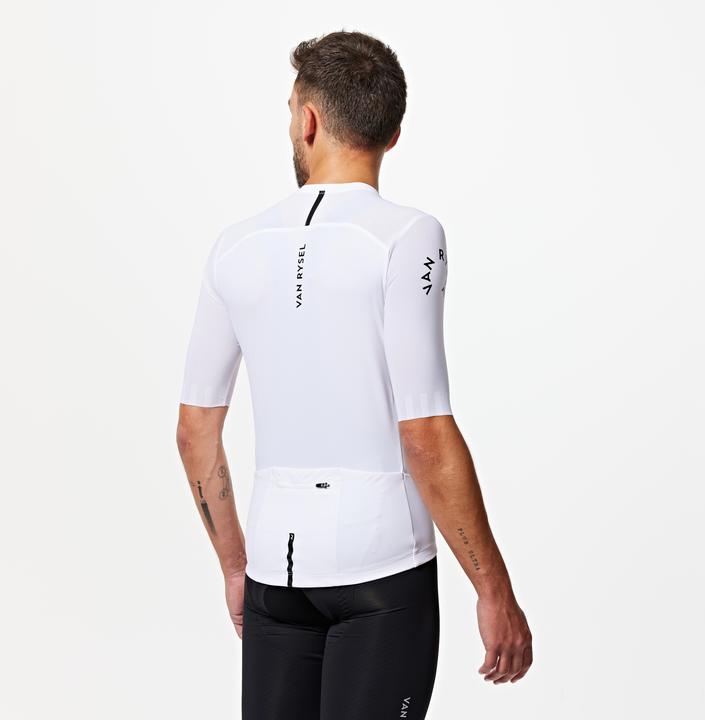 Image du produit Van rysel Maillot vélo route unisexe été manches courtes - Racer 2 blanc (M)