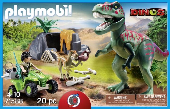 Image du produit Playmobil Attaque T-Rex (71588, Dinosaures Playmobil)