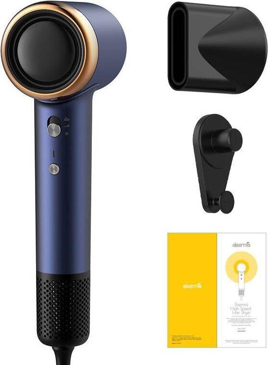 Actual product image Deerma Fén na vlasy DEM-CF50W (blankytný)