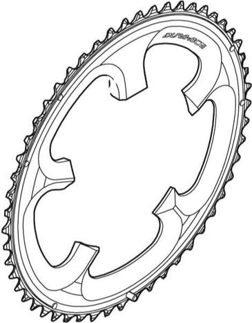 Immagine prodotto Shimano Esterno DURA-ACE 7900 Doppio (52)