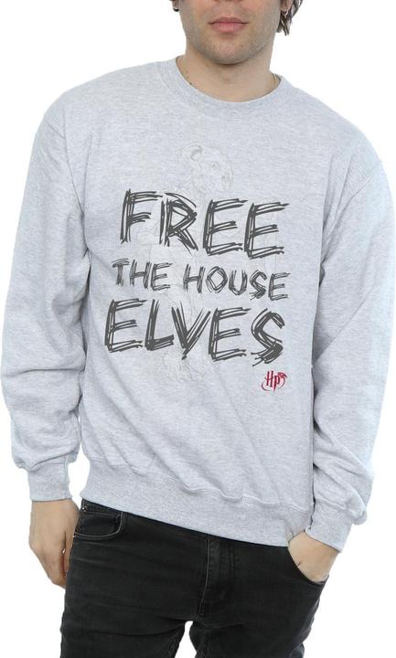 Image du produit - Sweat DOBBY FREE THE HOUSE ELVES - Homme (3XL)