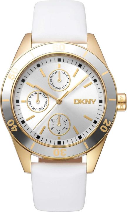 Produktbild DKNY DK1L028L0025 Nolita Sport White (Uhr mit Schmuckstein)