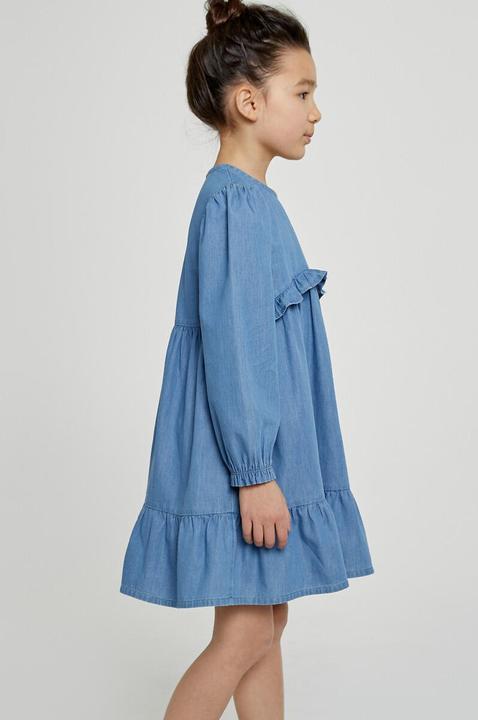 Image du produit La Redoute Collections Robe courte à manches longues (116)