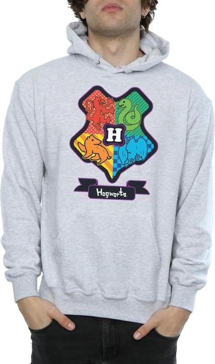 Actual product image Mens Hogwarts Junior Crest Hoodie (S)