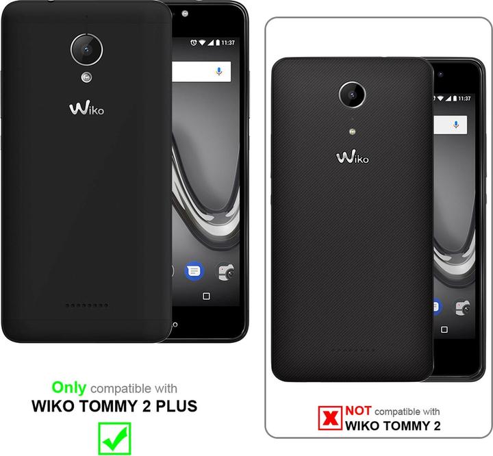 Actual product image Cadorabo Display protection glass (1 Piece, Wiko Tommy 2 Plus)