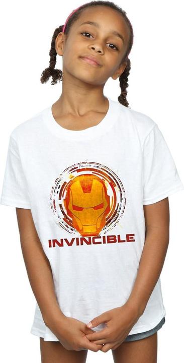 Image du produit - T-shirt AVENGERS IRON MAN INVINCIBLE - Fille (128)